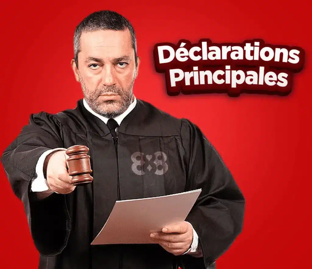 Jeu responsable 888Starz : Déclarations principales