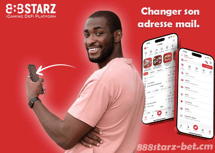 Comment changer son adresse e-mail sur 888starz ?