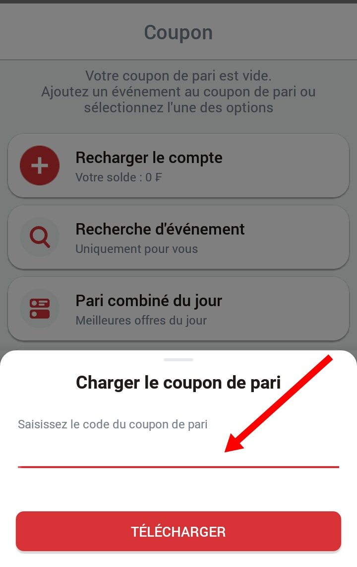 Page de chargement du coupon de paris 888starz