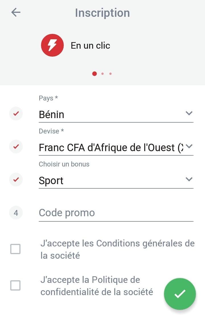 Inscription 888starz en un clic