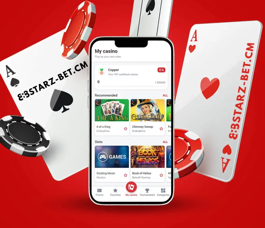 Application de casino 888Starz