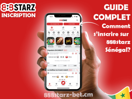Comment s’inscrire à 888starz Sénégal ? Guide complet